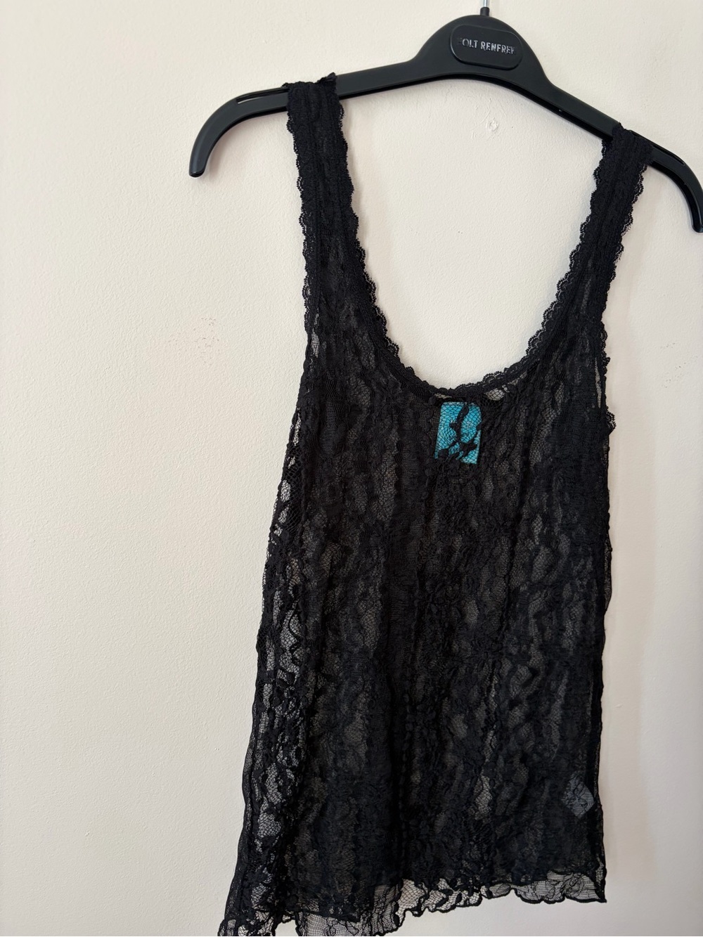Black Lace Tank Top dentelle - Picture 7 of 9
